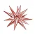 Balão Metalizado Sputnik Rose 27” (70cm) – 13 Pontas Decorativo - Imagem 1