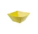 Bandeja Descartável de Papel para Porções 17x8cm - Cor Amarelo – 3 Unidades - Imagem 2