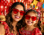 Óculos Coração Vermelho - 1 Unidade - Imagem 1