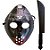 Kit Jason Halloween – Máscara e Facão Preto - Imagem 2