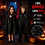 Capa Vampiro com Capuz Preta Infantil 80cm para Halloween - 1 Unidade - Imagem 1