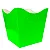 Cachepot de Papel Cartão Liso Verde Claro - Tamanho 10x9cm - 10 Unidades - Imagem 1