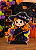 Totem Bruxinha Halloween Infantil em Papel Cartão Rígido – 96x69cm - Imagem 1