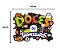 Decoração de Porta/Parede Cenário Doces ou Travessuras Infantil 63x44cm – Painel em Papel Cartão - Imagem 2