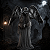 Anjo do Mal com Som e Movimento 162cm – Decoração Halloween Animada - Imagem 1