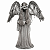 Anjo do Mal com Som e Movimento 162cm – Decoração Halloween Animada - Imagem 2