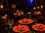 Prato Abóbora Halloween de Plástico 30x27cm - Imagem 1