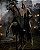 Enfeite Decorativo Halloween Caveira Cavaleiro Thor com Som, Luz e Movimento – 2,10m - Imagem 1