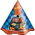 Chapéu de Festa Hot Wheels - 8 Unidades - Imagem 1