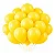 Balão Bexiga Amarelo - Tamanho 12 Polegadas (30cm) – Pacote com 25 Unidades - Imagem 1