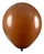Balão Marrom Intenso de Látex - 16 Polegadas - 10 Unidades - Imagem 1