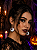 Brinco de Halloween Fantasma com Olhos Vermelhos – 1 Par - Imagem 1