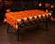 Toalha Plástica de Mesa Halloween Morcegos 137x183cm - Imagem 1