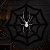 Enfeite Teia com Aranha Festão Halloween 30cm - Imagem 1