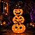 Silhueta de Chão Abóboras com LED Halloween 115cm - Imagem 1
