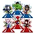 Decoração de Mesa Festa Spidey e Seus Amigos em Papel Cartonado 20x15cm - 6 Unidades - Imagem 1