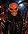 Máscara Caveira do Terror Halloween – Acessório para Fantasia - Imagem 1