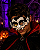 Máscara Dracula em Poliéster para Halloween - Imagem 1