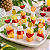 Palito de Bambu Decorativo Frutinhas para Petiscos e Doces – 20 Unidades - Imagem 1