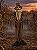 Boneco Halloween Animatronic Espantalho Alex Marrom C/Luz Som e Movimento 185cm - Imagem 1