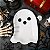 Prato de Papel Halloween Boo Ghost 15x24cm - 10 Unidades - Imagem 1