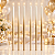Vela Palito Gigante Dourado 15 cm - 1 unidade Pct. – Pacote com 6 Unidades - Imagem 1