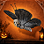 Enfeite Borboleta Caveira Para Pendurar De Halloween - 39x50x8cm - Imagem 1