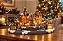 Vila de Natal com Mini Carrossel, Luz e Som – 40 cm - Imagem 1