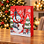 Papel Natalino Boneco de Neve 24 x 18 cm - Imagem 1
