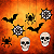 Kit Enfeites Decorativos Halloween Sortidos – 8 Unidades - Imagem 1