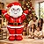 Balão Papai Noel Grande 3d Natal Festa Decoração 2 Metros Metalizado - Imagem 1