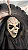 Enfeite Caveira Gordon no Pneu Luz, Som e Movimento 80cm Halloween - Imagem 2