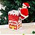 Papai Noel Elétrico que Sobe na Chaminé – Com Música e Movimento 30cm - Imagem 1