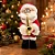Papai Noel Dançarino Canta Dança Toca Trompete Enfeite Natal 30cm - Imagem 2