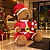 Urso de Pelúcia Inflável Gigante Com Led e Bengala 1,83m Bivolt - Imagem 2