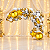 Kit Arco Balão Desconstruído Dourado Luxo 56 Pçs - Imagem 1