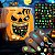 Adesivo de Unha Halloween Fluorescente – Brilha no Escuro (Cartela) - Imagem 1