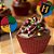 Bandeirinha para Docinhos Festa Harry Potter 9x4cm - 8 Unidades - Imagem 1