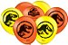 Balão Latex Jurassic World 9 pol. - 25 unidades - Imagem 1