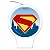 Vela Temática Superman – Decoração para Bolo de Aniversário - Imagem 1