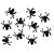 Mini Aranhas Halloween - 10 unidades - Imagem 1