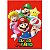 Painel Decorativo 4 Lâminas Festa Super Mario - 1,28cm x 90cm - Imagem 1