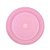 Prato Plástico Biodegradável Rosa 15cm - 10 Unidades - Imagem 1