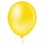 Balão Bexiga Amarelo - Tamanho 9 Polegadas  (23cm) - 50 unidades - Imagem 1