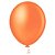 Balão Bexiga Laranja - Tamanho 9 Polegadas (23cm) - 50 unidades - Imagem 1