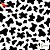 TNT Estampado Vaquinha - 1,40m x 1m - Imagem 1