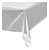 Toalha De Mesa Metalizada Branca 137 x 183 cm - Imagem 1