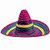 Chapéu Mexicano Colorido - Imagem 1