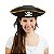 Chapéu Pirata com Borda Dourada - Imagem 2