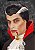 Peruca Drácula Vampiro Masculina com Mechas Brancas Halloween Fantasia - Imagem 2
